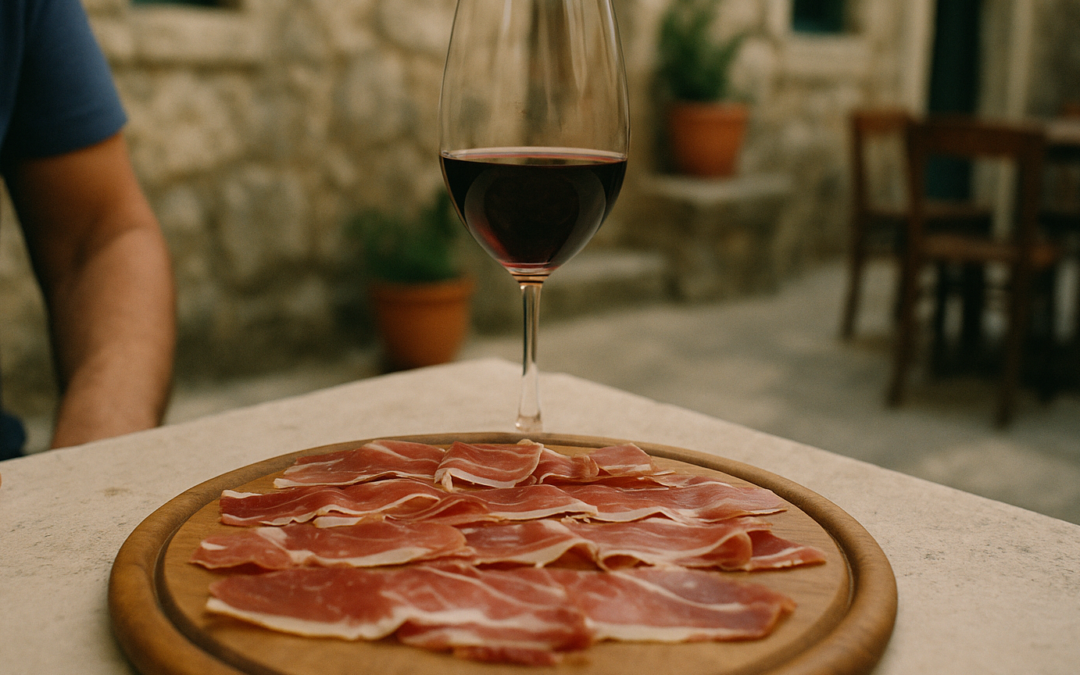 Pršut i vino Dalmacija – degustacija za pamćenje